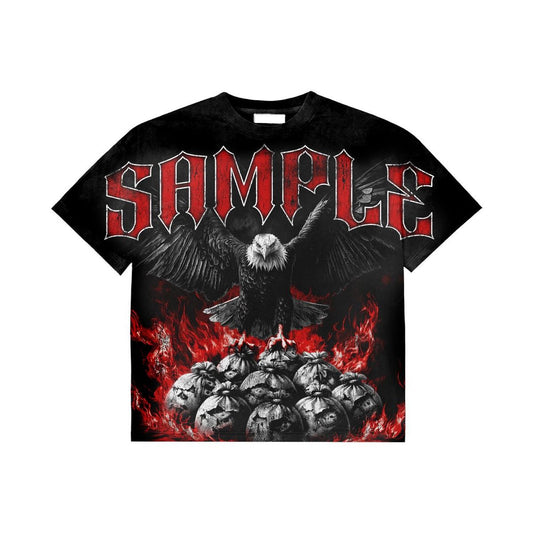 Sample Eagle Black T-Shirt
