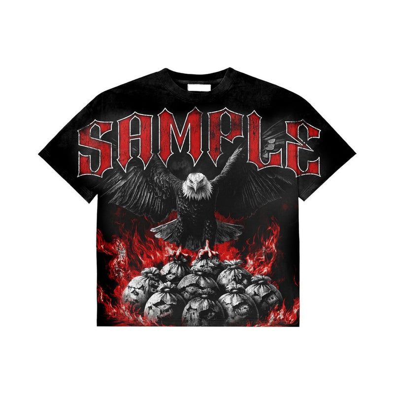 Sample Eagle Black T-Shirt
