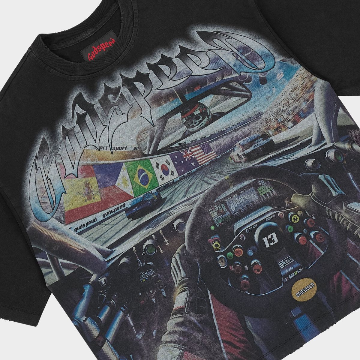 Godspeed Drivers Seat T-shirt (Black)