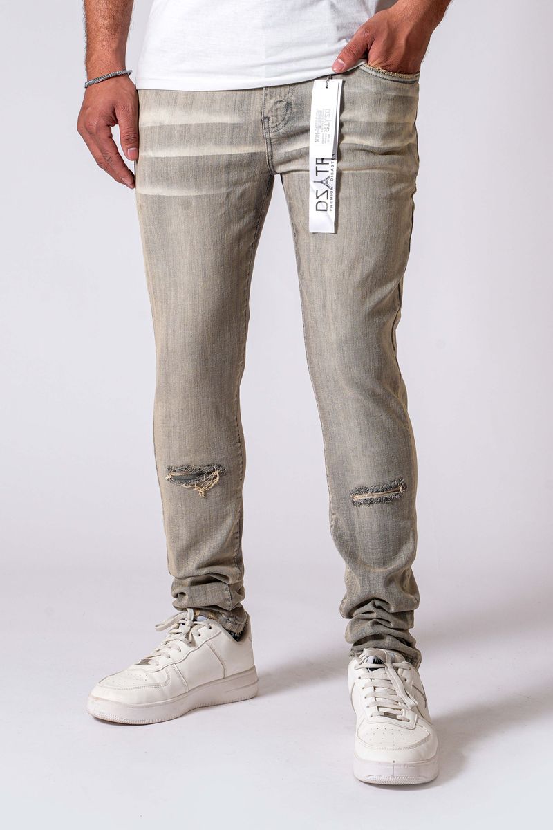Disaster Super Stretch Denim - Slim Fit - Garag Grey  (667)