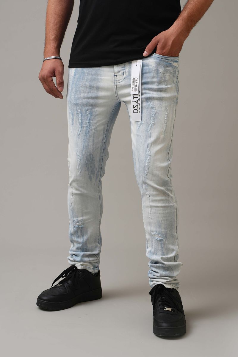 Disaster Super Stretch Denim - Slim Fit - Arctic Blue (661)
