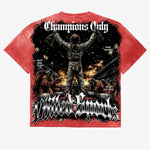 Vtilted "Hamilton" Red Wash T-Shirt