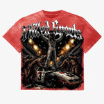 Vtilted "Hamilton" Red Wash T-Shirt