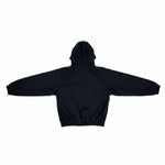 Rebel Minds Crinkle Piping Black Nylon Windbreaker Jacket