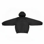 Rebel Minds Crinkle Piping Black Nylon Windbreaker Jacket