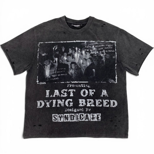 Syndicate "Dying Breed" Wash Black Tee