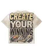Vtilted "STORY" White Wash T-Shirt