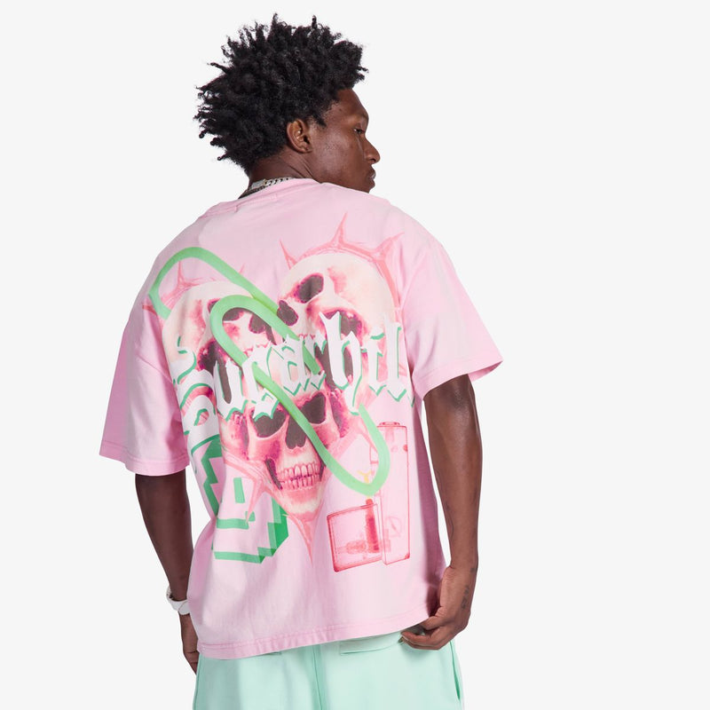 Sugarhill "Paperclip " Pink T-Shirt