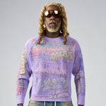 DUAA Design Purple Long Sleeve