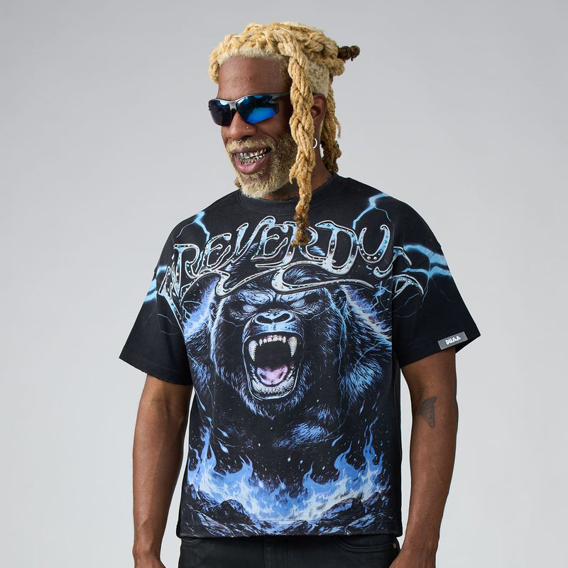 DUAA Electric Black T-Shirt