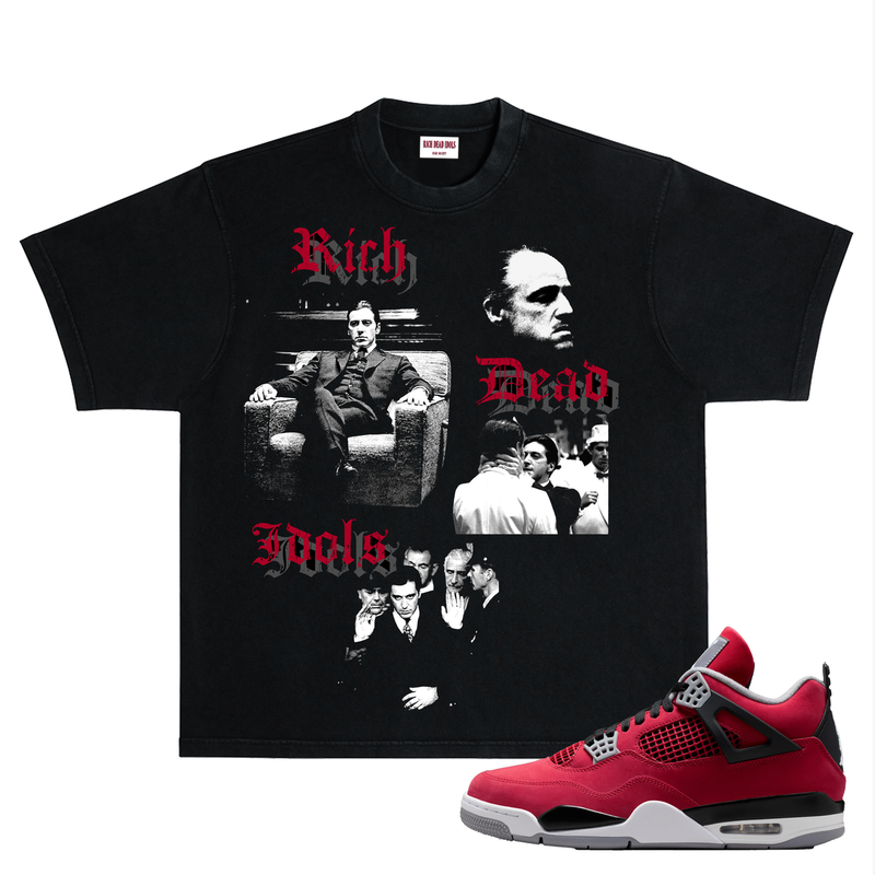 Rich Dead  Michael Corleone T-Shirt Black