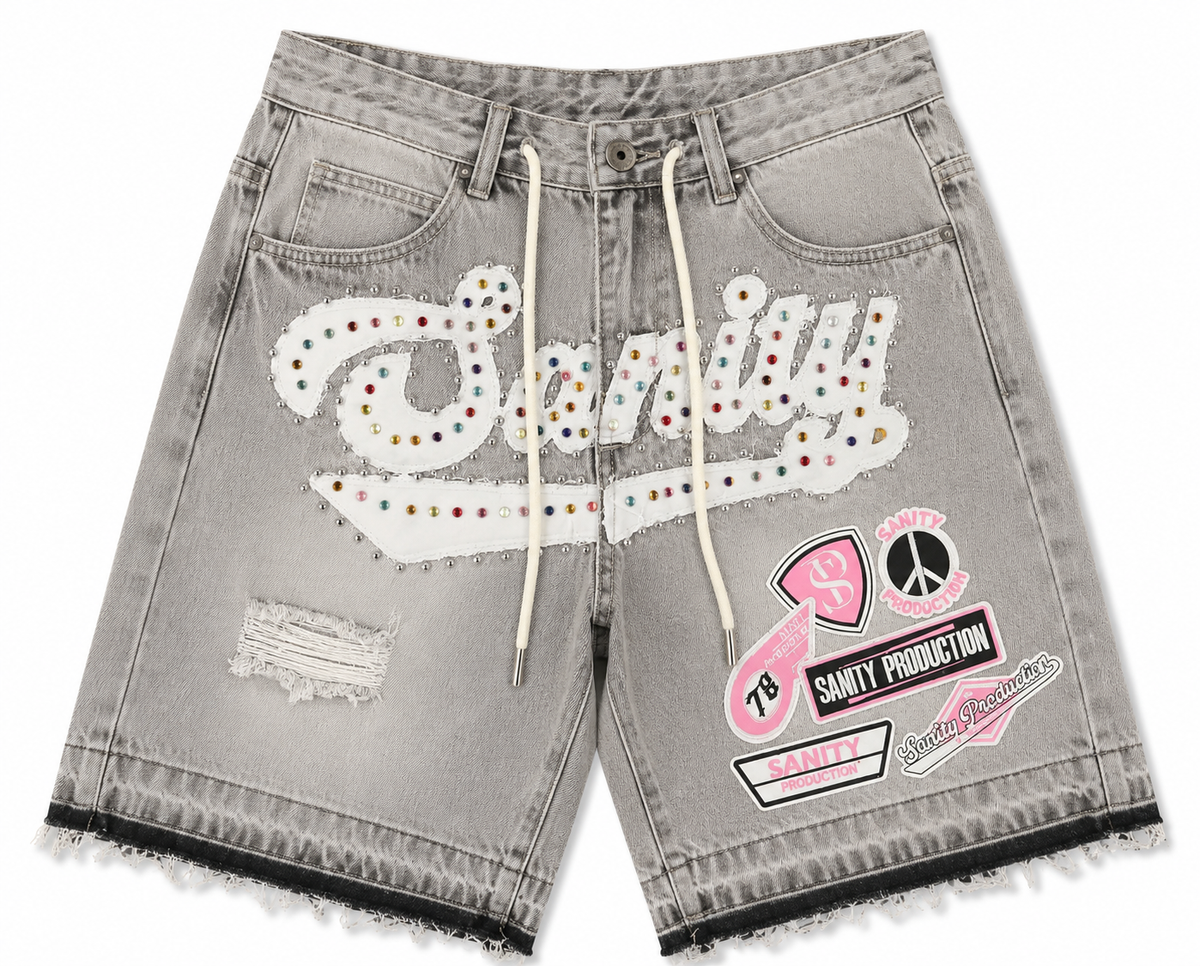 Politics Sanity Shorts - Grey
