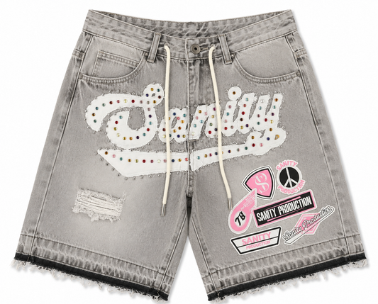 Politics Sanity Shorts - Grey
