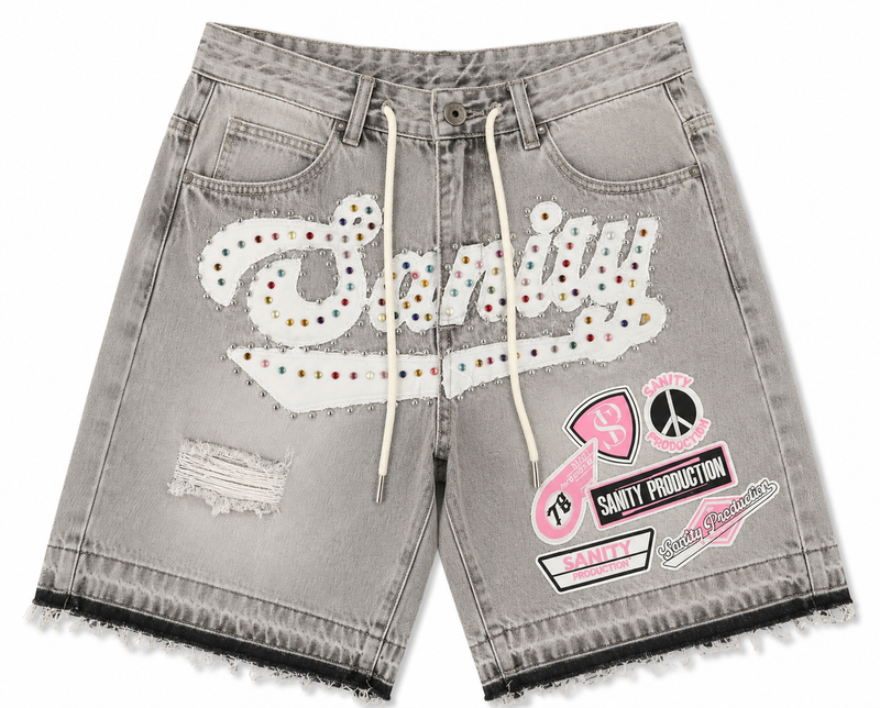 Politics Sanity Shorts - Grey