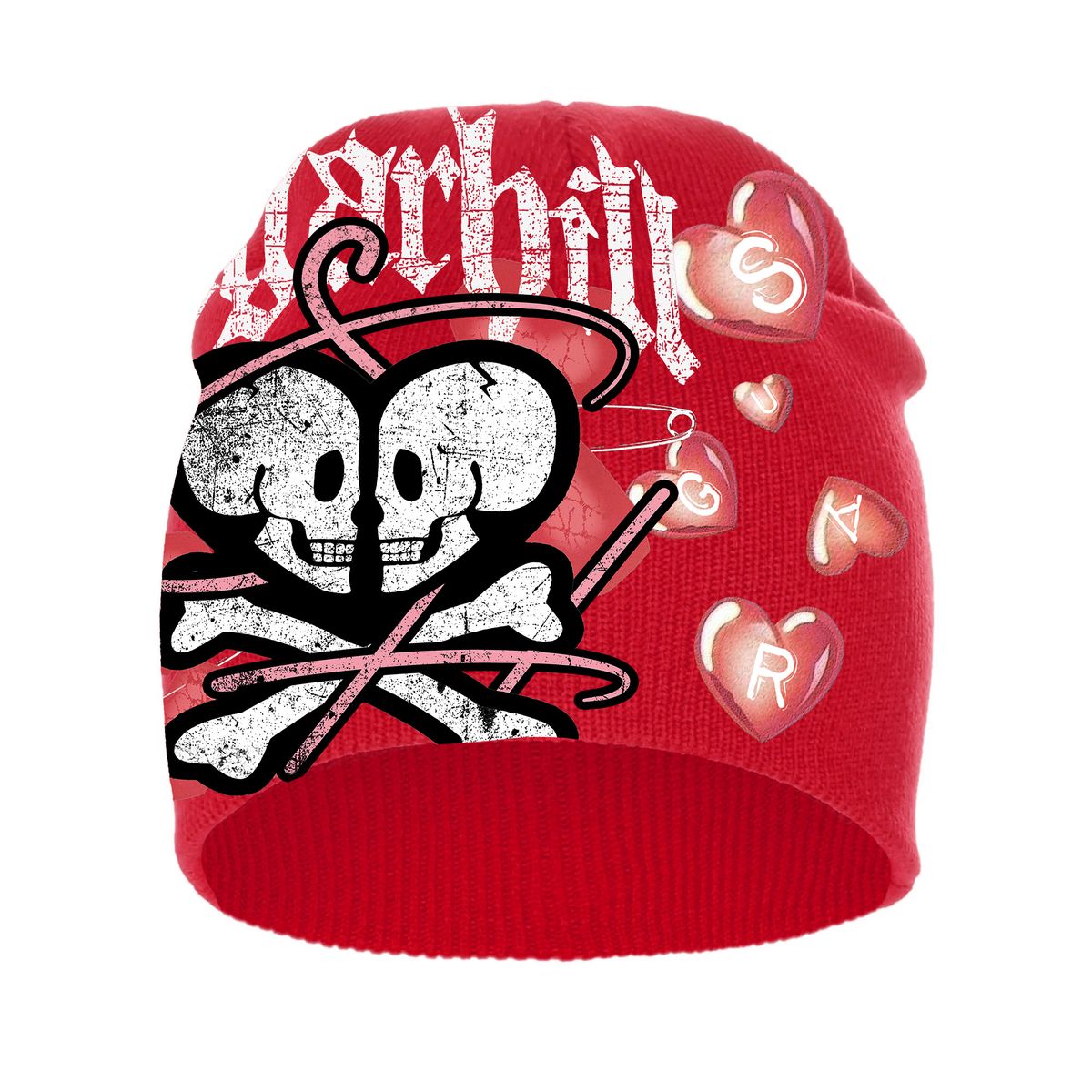 Sugarhill "Loverboy" Skully Red