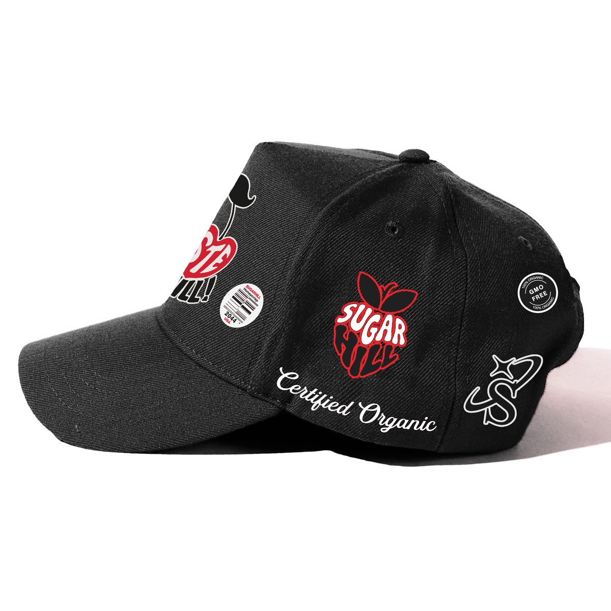 Sugarhill "Organic" Snapback Black Hat