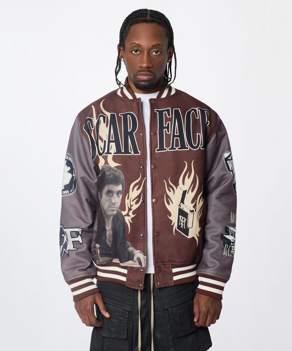 Reason Scarface Varsity Jacket