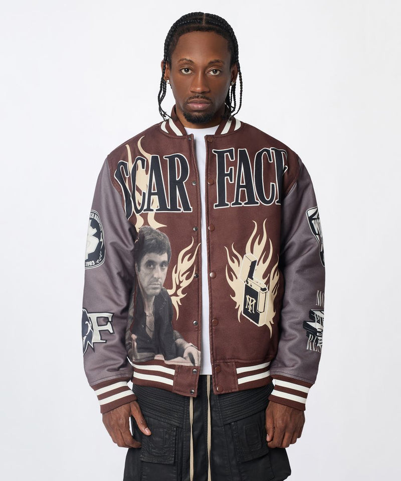 Reason Scarface Varsity Jacket