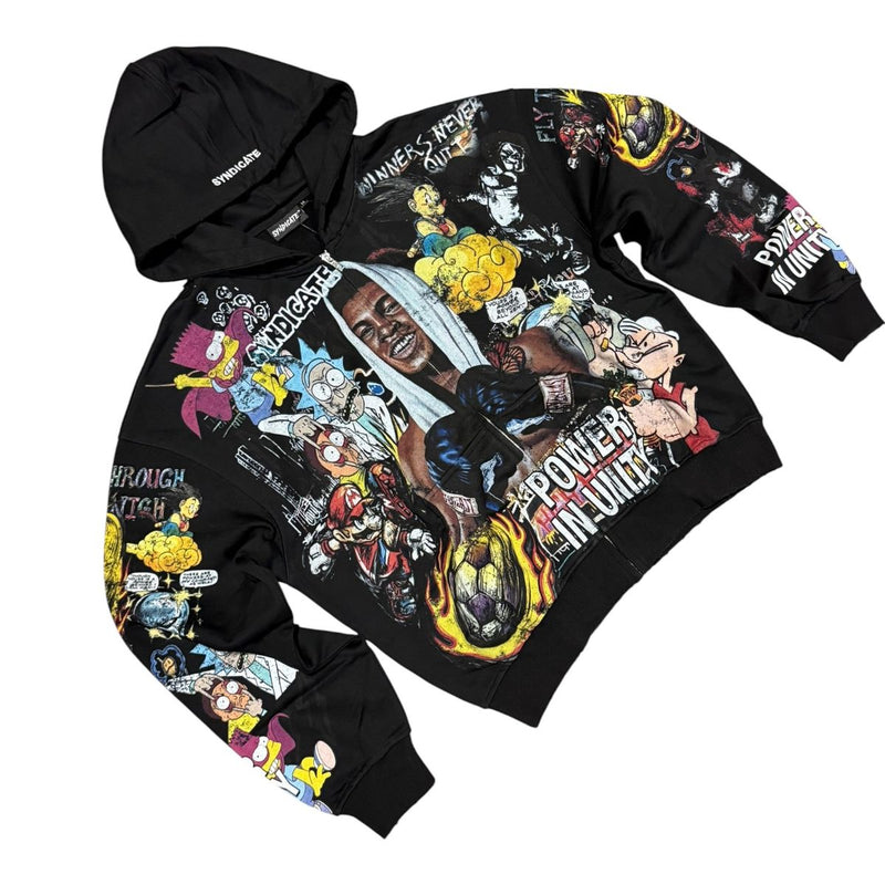 Syndicate "Unity" Zip Up Black