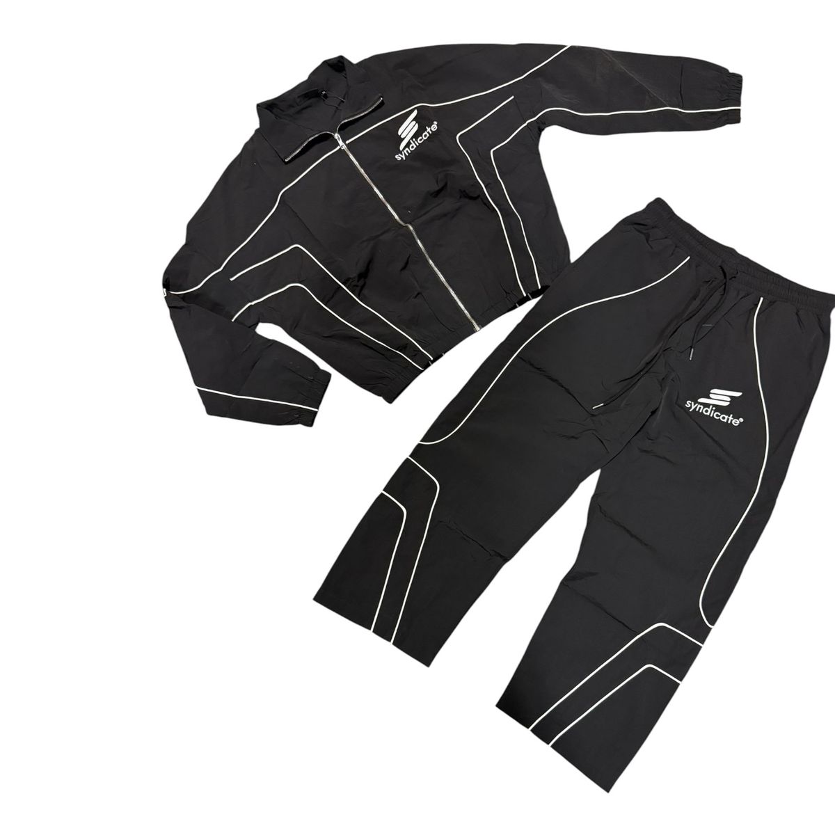 Syndicate "Nylon 3" Black Pants Set