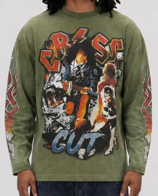 Crxsscut Chaos Tour Long Sleeve T-Shirt