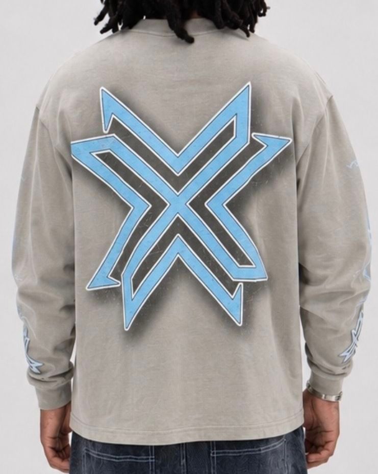 Crxsscut Crossfire Long Sleeve T-Shirt