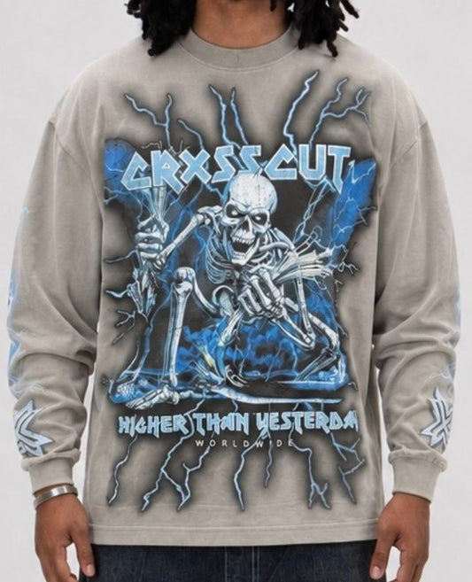 Crxsscut Crossfire Long Sleeve T-Shirt
