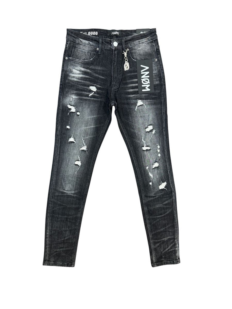 Anom Denim "Yinyang Black Wash " (ANM269SK)