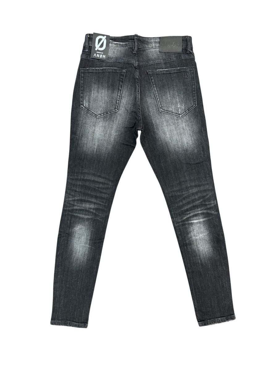 Anom Denim "Yinyang Black Wash " (ANM269SK)