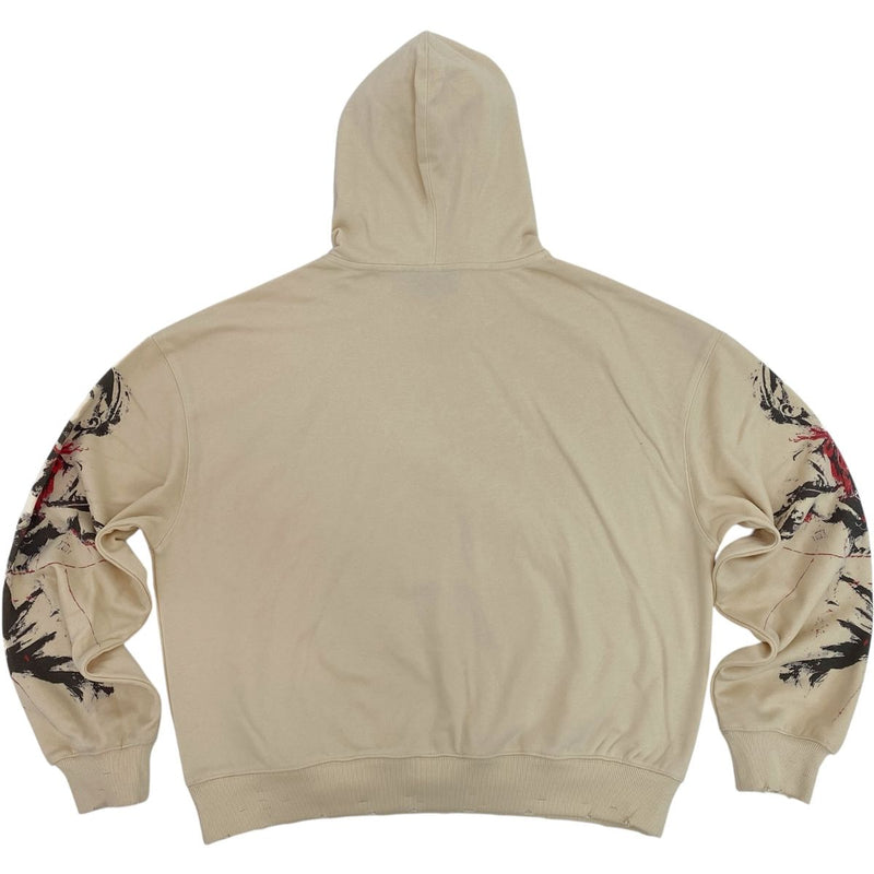 Concept "Overkill" Pull Over  Hoodie - Beige
