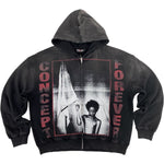 Concept "Forever" Zip up Hoodie - Black