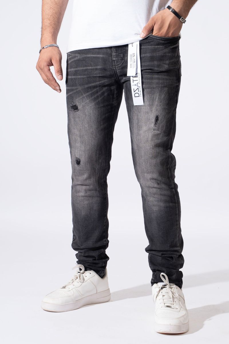 Disaster Super Stretch Denim Black Wash (413)