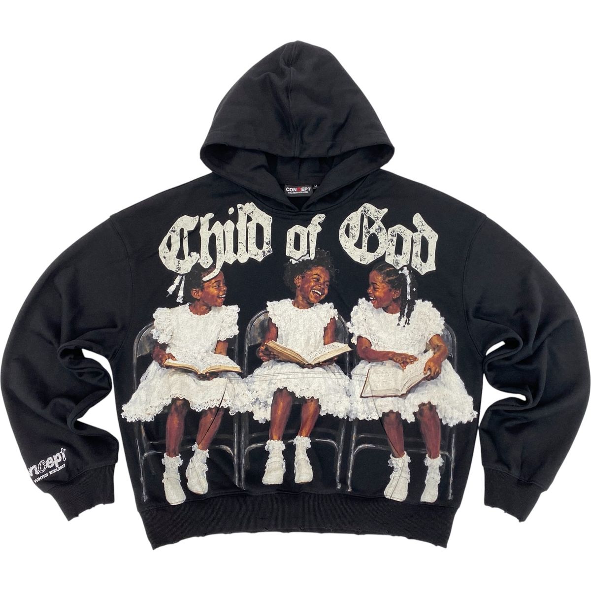 Concept "Cog 2.0" Pull Over Hoodie - Black