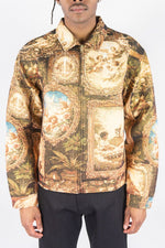 Rebel Minds Museum Tapestry Gold Jacket