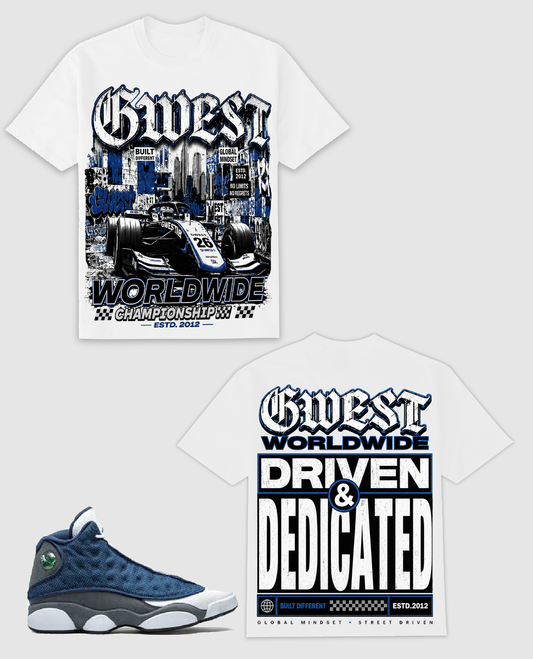 G West Worldwide White T-Shirts