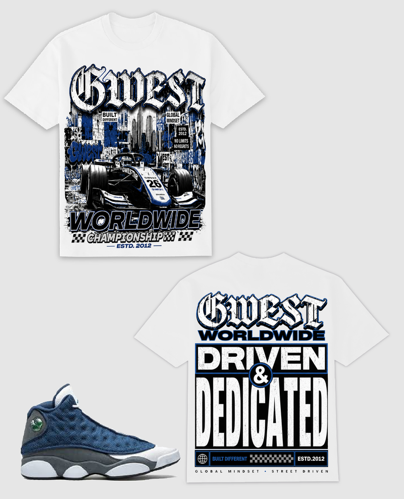 G West Worldwide White T-Shirts