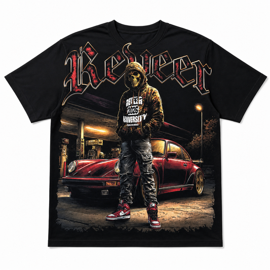 Reveer "Porsche Dreams " Black T-Shirt