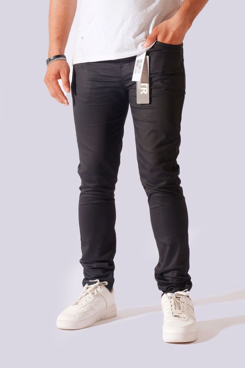 Disaster Super Stretch  Wax  - Slim Fit - Black (233)