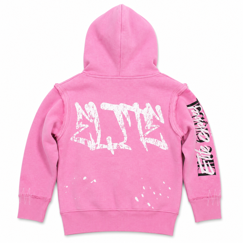 Elite Premium Double Layer Royal Kids Pink Zip-Up