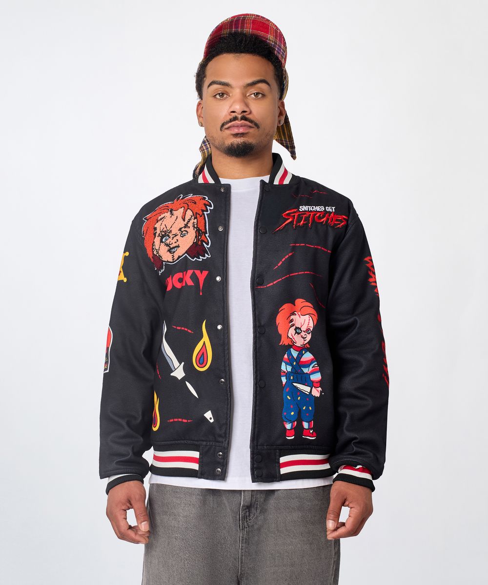 Looney Chucky Varsity Jacket