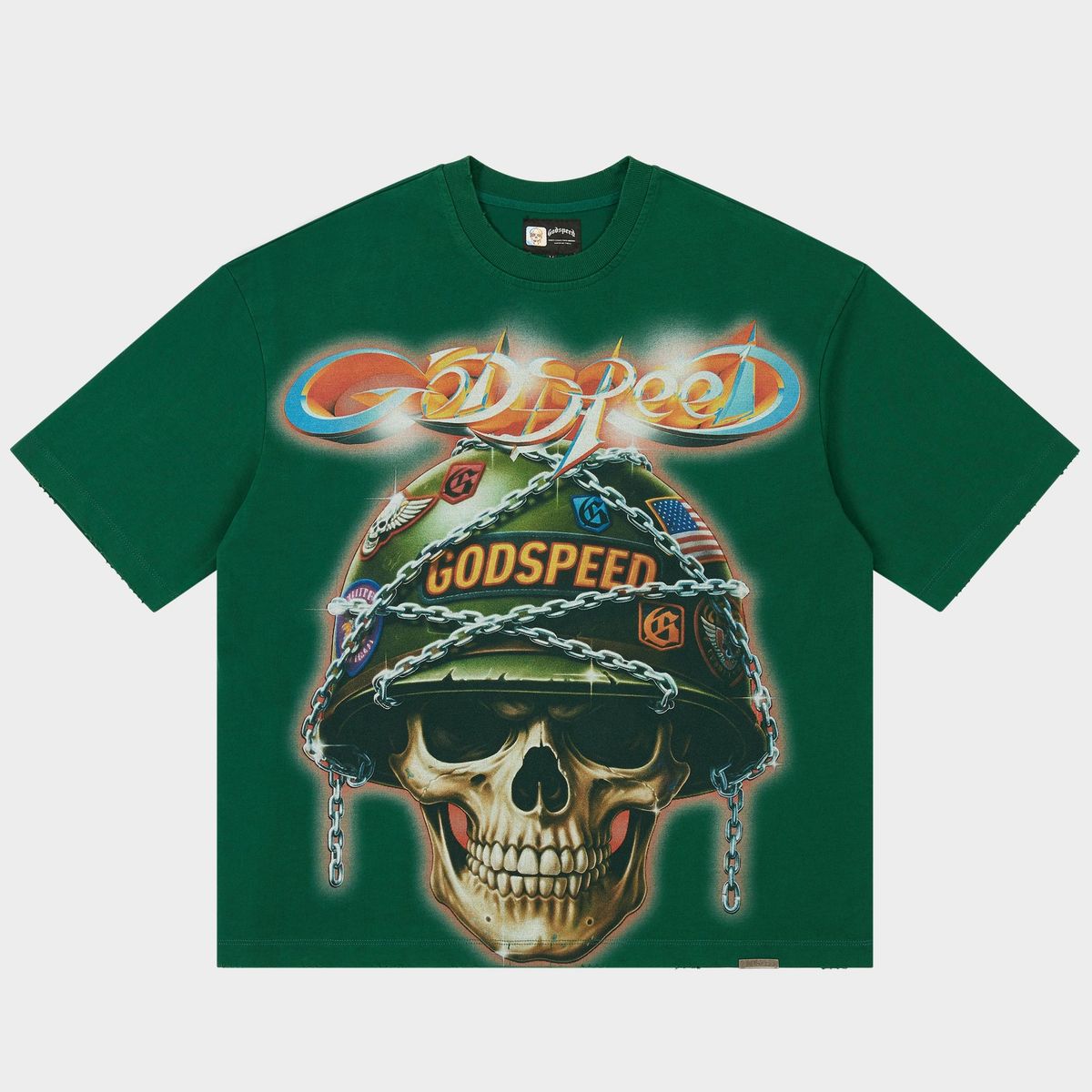Godspeed  Badges of Honor T-Shirt "Green"