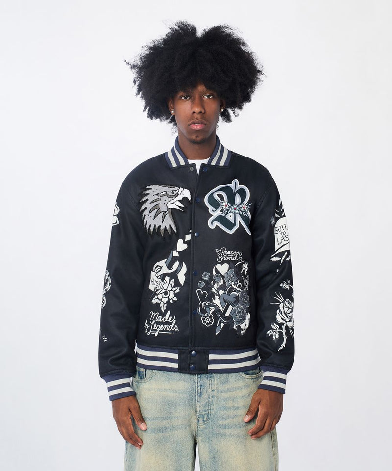 Reason  Iconic Varsity Jacket