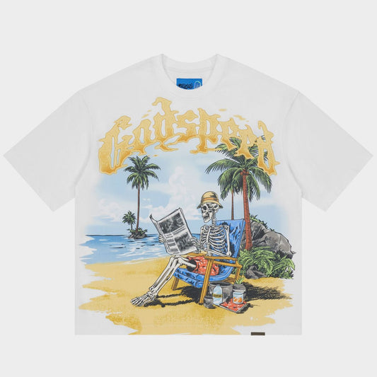 Godspeed Skeleton Beach II NG T-Shirt "White"