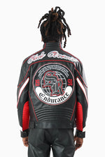 Smoke Rise Club Circuit Racing Pu Jacket