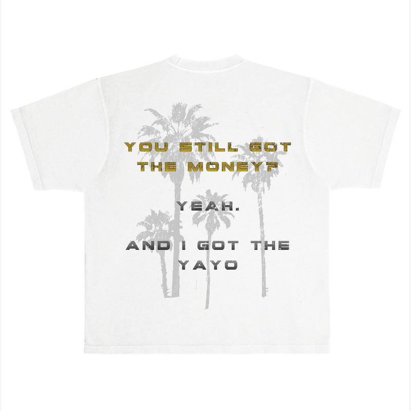 Rich Dead Cocaine Cowboys  T-Shirt White