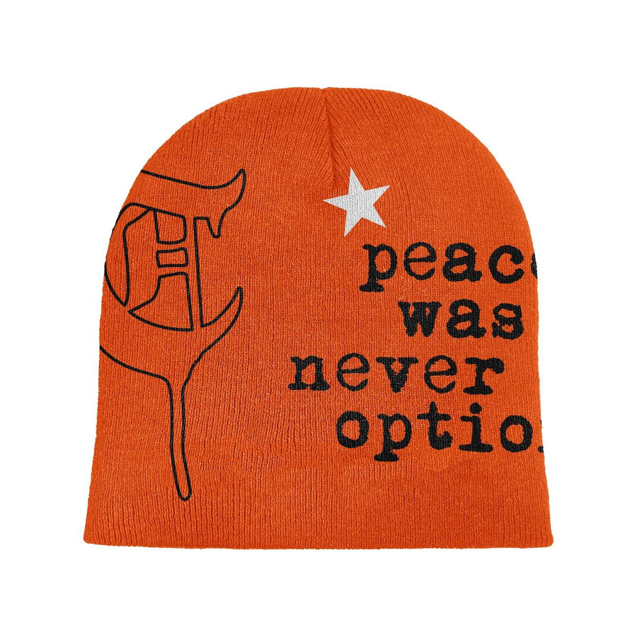 The Trnchs North-Star-Orange-Beanie
