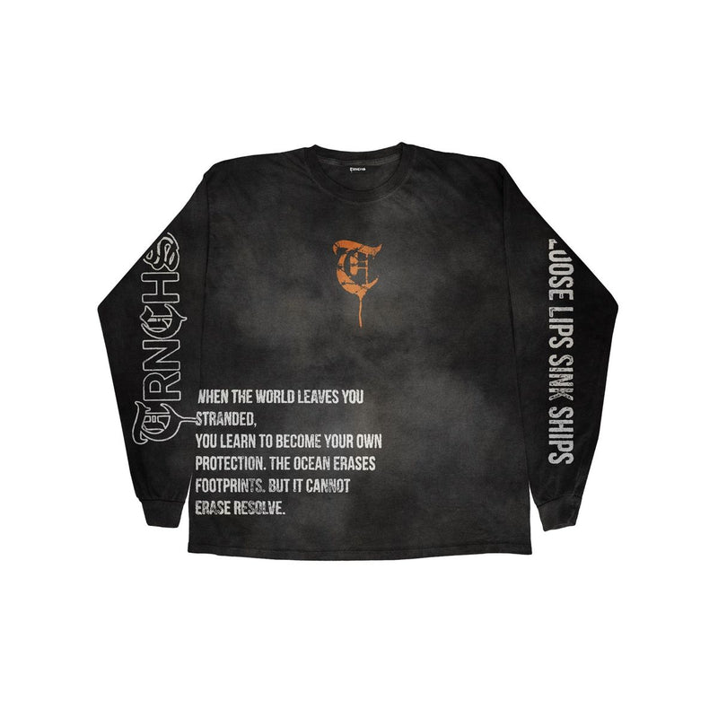 The Trnchs Resolve-Black-Crewneck