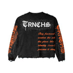 The Trnchs Sharpened-Identity-Black-Crewneck