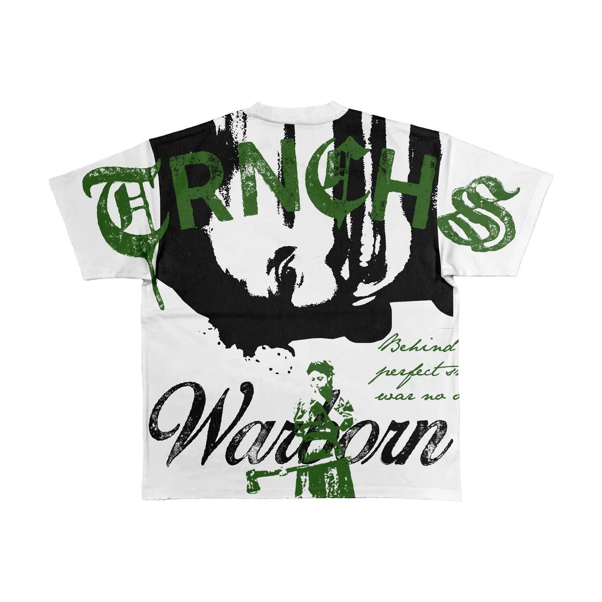 The Trnchs Warborn-White-Tee