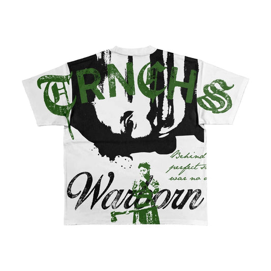 The Trnchs Warborn-White-Tee